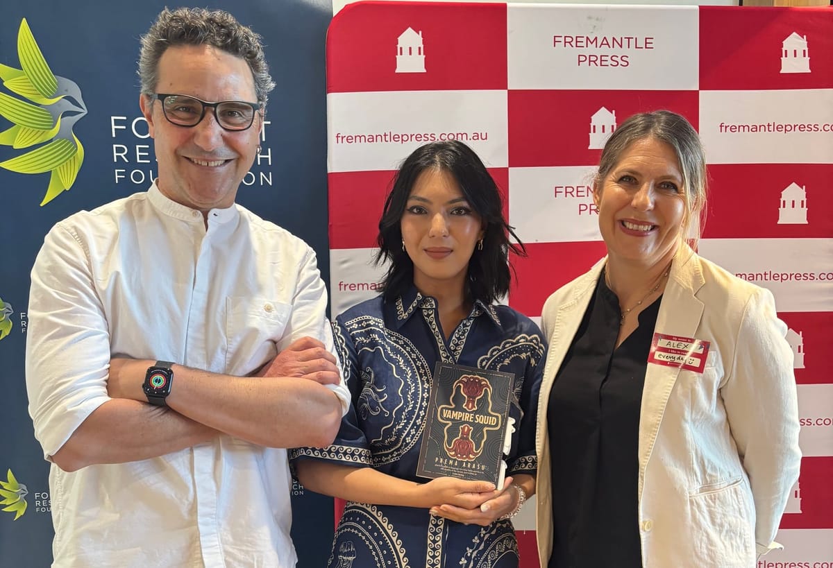 Forrest Research Foundation and Fremantle Press announce new travel fund for Western Australian writers